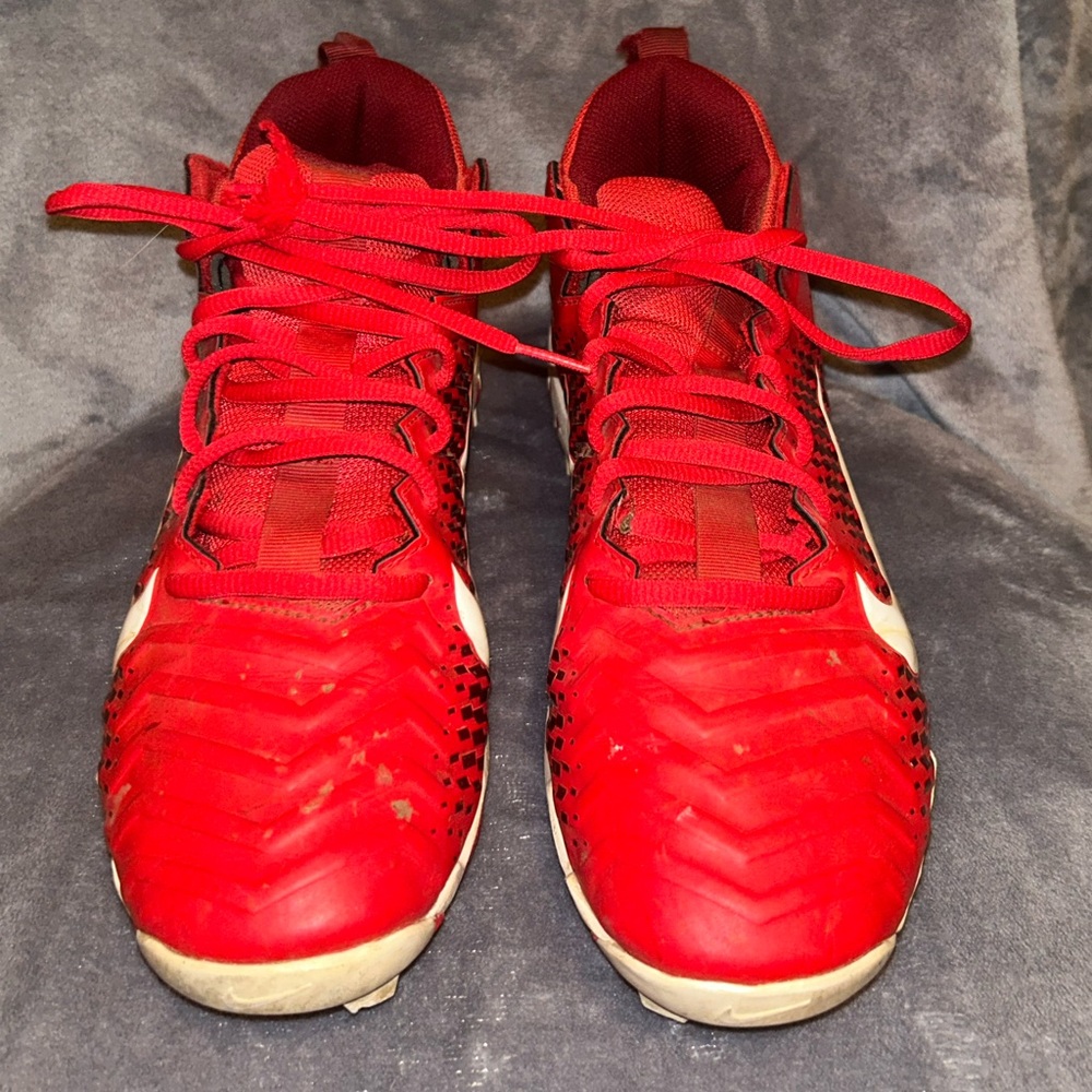 Nike Red Cleats